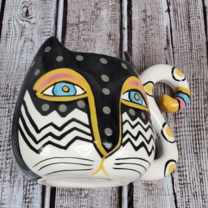 Laurel Burch Fantasticat Sculpted  Cat Mug